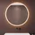 doporro LED-Badspiegel runder Badzimmerspiegel mit dimmbarer LED-Beleuchtung Wandspiegel mit Touchschalter Antibeschlag Energiesparend LED-Spiegel-05