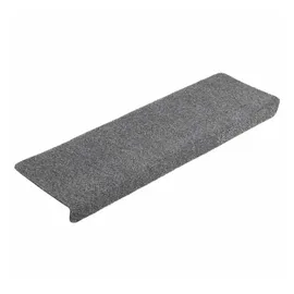 vidaXL - Stufenmatten Selbstklebend 20 Stk. Hellgrau 65x21x4 cm