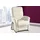 sit&more TV-Sessel Charlie Altara Nubuck 76 x 103 x 91 cm Weiß mit Motor und Aufstehhilfe