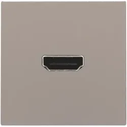 Niko Züblin 123-69416 Abdeckung mit HDMI zu Schrauben Verbindung bronze 12369416