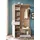 HBZ Kompaktgarderobe Entra 117 x 198 x 38 cm Weiß/Eiche