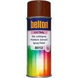 BELTON spectRAL Lackspray RAL 8012 rotbraun glänzend 0,4 l