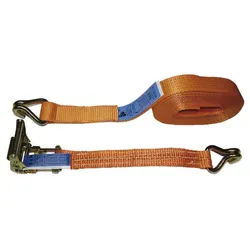 Spanngurt (Zurrgurt) 2-teilig mit Ratsche und Spitzhaken, Zugkraft 2000kg L 6m