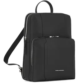 Piquadro Circle Damen-Laptop-Rucksack Schwarz