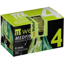 Med Trust GmbH Wellion Medfine plus Pen-Nadeln 4 mm