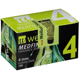 Med Trust GmbH Wellion Medfine plus Pen-Nadeln 4 mm