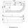 Home Deluxe Carica rechts 170 x 80 x 59 cm