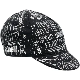 Cinelli Chas Christiansen Kappe Schwarz/Weiß