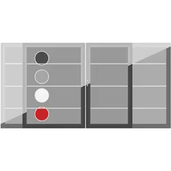 Traumgarten SYSTEM GLAS / BOARD Doppeltor auf Maß