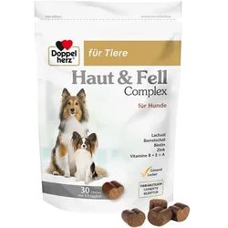 Doppelherz für Tiere Haut & Fell Complex Chews für Hunde