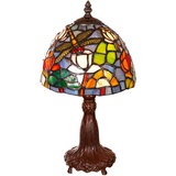 Birendy Tischlampe  Tiffany Style Libellen Tiff146 Motiv Lampe Dekorationslampe