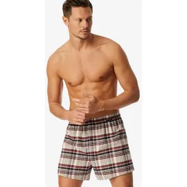 SCHIESSER Boxershorts kariert bunt XS 2er Pack