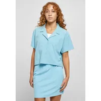 URBAN CLASSICS Towel Resort Kurzarmhemd Batlic Blue XS