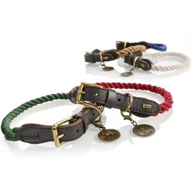 Hunter Hundehalsband List Halsband Olive 47-55cm