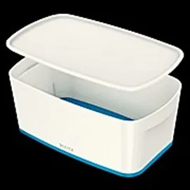 Leitz MyBox Aufbewahrungsbox 31,8 x 19,1 x 12,8 cm 1-tlg. blau/weiß