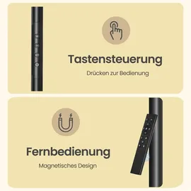 VASAGLE Stehlampe, Stehleuchte, Leselampe, 15 Watt