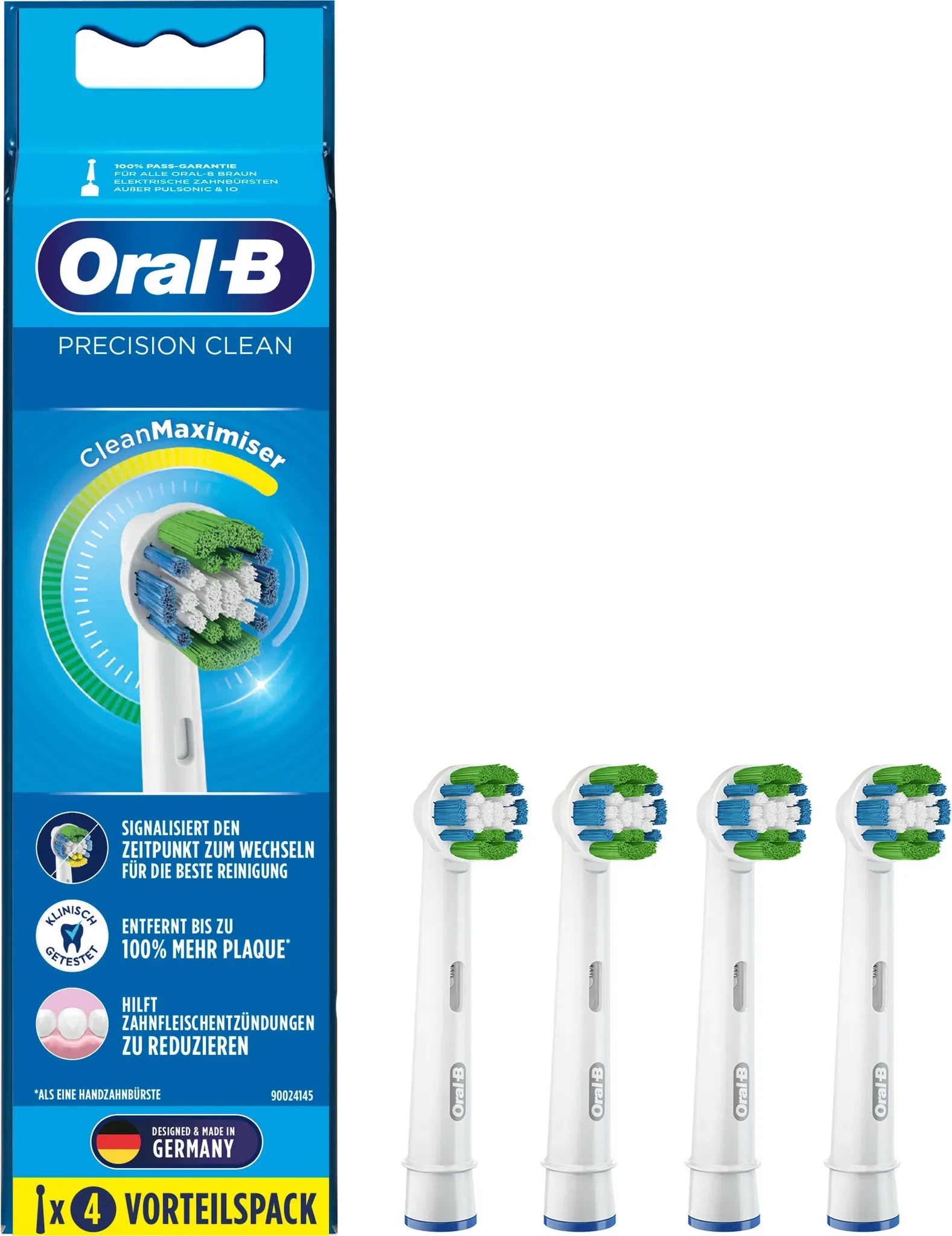 oral-b precision clean aufsteckb�rsten, 10 st�ck