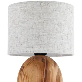 LINDBY Tischleuchte Lindby, Mayumi, Holz für Wohnzimmer, Holz, Skandinavisch, / 31