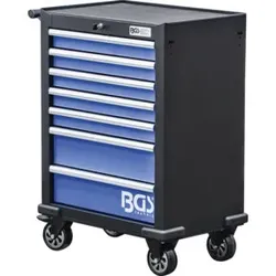 BGS Werkstattwagen 7 Schubladen leer Obere Platte belastbar bis 40 kg
