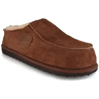 LAMMBOCK Sheepskin Slip-On Lammfell Hausschuhe für Damen Herren, cognac Hausschuh Winterhausschuhe aus Lammfell, temperaturregulierend braun 39 EU