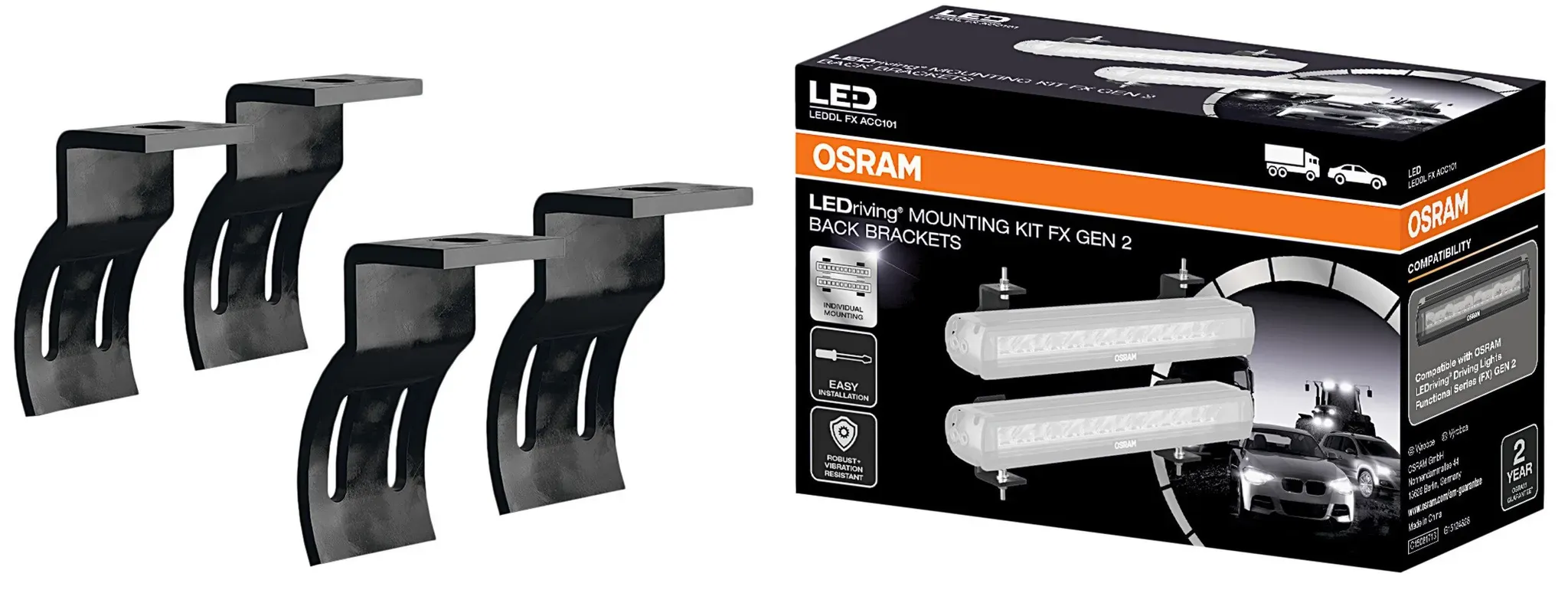 Osram Haltewinkel für Lightbar FX500-CB SM GEN 2