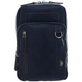 U.S. Polo Assn. Cambridge Slim Backpack Sling Bag Tasche Navy dunkelblau Neu