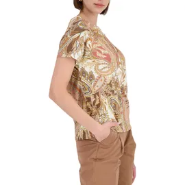 Monari T-Shirt mit Paisleymuster Mehrfarbig 40