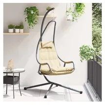vidaXL Hängendes Ei-Stuhl Beige