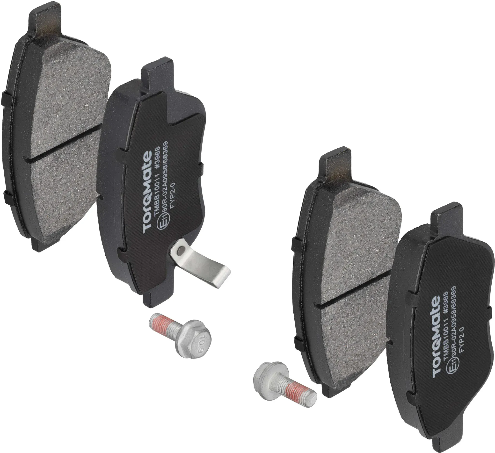 TORQMATE Bremsbelagsatz, Scheibenbremse tmbb10011 für Opel Vaughall PROTON