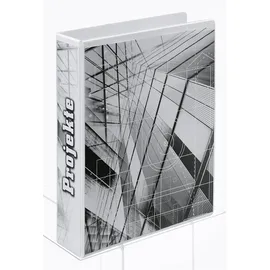 Esselte 10 Esselte Präsentationsringbücher 4-Ringe weiß 6,2 cm DIN A4