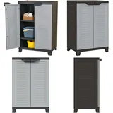 Kunststoffschrank 65x45x97 Cm - Aufbewahrungsbox - Garderobe - Schuhschrank - Werkzeugschrank - Plastikmöbel - Home & Living