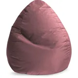 bookiepad Sitzsack Marla XXL - 300 Liter in Samt-Optik Altrose