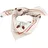 Fjällräven Fjällblomster Bandana Weiß