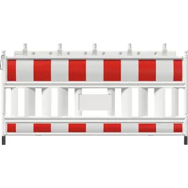Schake Euro2-Absperrschranken Typ Nox RA1/A Lampenadapter Weiß-Rot
