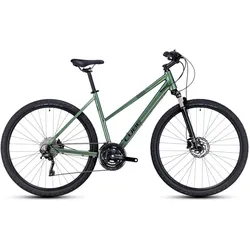 Cube Nature EXC Trapeze 2024 - verde ́n ́black - 46cm | 28 Zoll