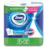 Zewa Küchenrolle Wisch&Weg Sparblatt 29715 , 1 Packung = 4 x 148 Blatt