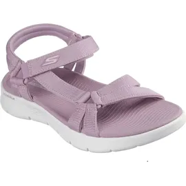 SKECHERS Go Walk Flex Sublime Sandals, Mauve Textile, 37 EU