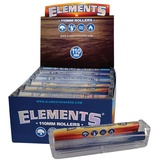 Elements 110mm King Size 6 Drehmaschinen - Blau, Einfarbig, Unisex-Erwachsene, Raucher, Drehmaschine