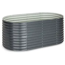 Blumfeldt High Grow Hochbeet 200 x 80 x 100 cm Anthrazit