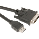 S-Conn HDMI - DVI-D 5m Schwarz