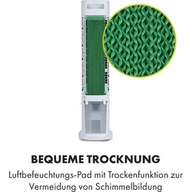 Klarstein Luftkühler 80W 480 m3/h 8 Liter mobil