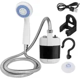 Outdoor Camping Dusche • Manuelle & Elektrische Pumpe • Für Hygiene, Haustierwäsche & Reinigung • Tragbar Mit Wassersack • Ideal Für Reisen