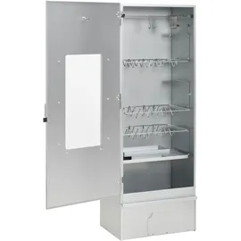 vidaXL Räucherofen mit Kaltrauchgenerator 44,5 x 29 x 110 cm Verzinkter Stahl V3200754