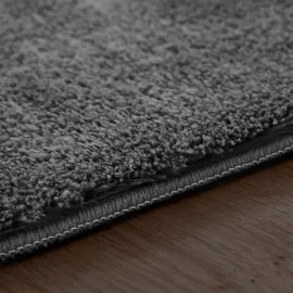 Paco Home Cadiz 630 Kurzflorteppich 160 x 220 cm anthrazit