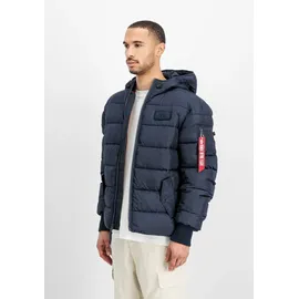 Alpha Industries Hooded Puffer Alpha FD blau M