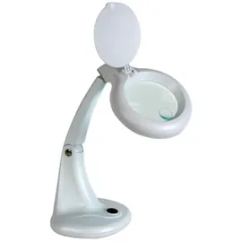 VELLEMAN Lupenleuchte - STANDFUß 3 + 12 DIOPTRIEN - 12W - WEIß