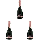 Godefroy von Mumm Pinot Noir Sekt - Feinperliger, edler Rosé-Sekt für besondere Anlässe (1 x 0,75l) (Packung mit 3)