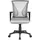 Yaheetech Bürostuhl Schreibtischstuhl Drehstuhl Chefsessel höhenverstellbar Ergonomisches Design Grau