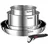 Tefal Ingenio Emotion Set 5-tlg. Pfanne 24 cm + 28 cm + Kasserolle 16 cm + 20 cm + abnehmbarer Griff