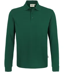 Longsleeve-Poloshirt "PERFORMANCE" 815 - S - tanne